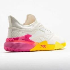 Reebok Nano Court Women's Chalk/True Pink/Golden Haze -Hoka Shoes Sale 118701 6