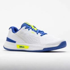 Wilson Intrigue Pro Women's White/Amparo Blue/Safety Yellow -Hoka Shoes Sale 118761 5