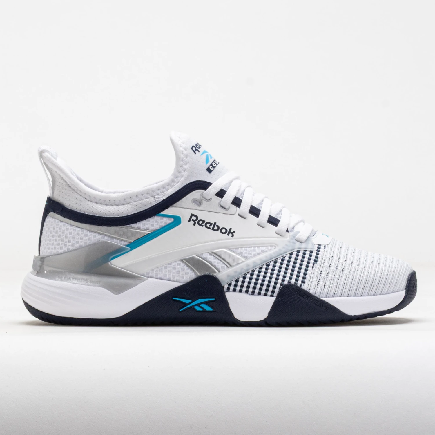 Reebok Nano Court Women's White/Vector Navy 3 Reebok Nano Court Women's White/Vector Navy