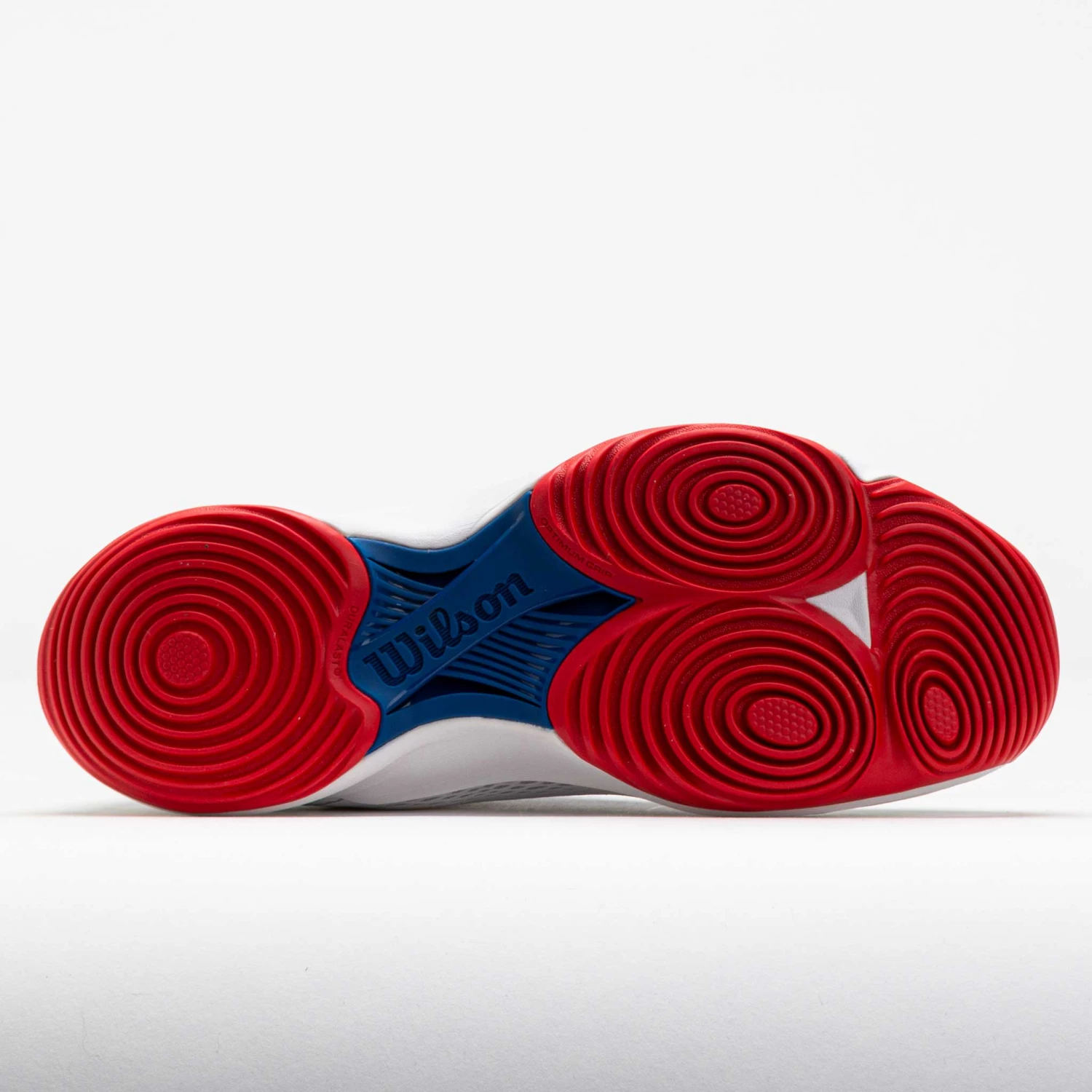 Wilson Hurakn 2.0 Women's White/Deja Vu Blue/Wilson Red 5 Wilson Hurakn 2.0 Women's White/Deja Vu Blue/Wilson Red - Image 4