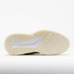 Adidas CourtQuick Women's White/Silver Metallic/Lucid Lemon -Hoka Shoes Sale 450035 4