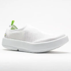 OOFOS OOmg EeZee Women's White/White -Hoka Shoes Sale 631174 5