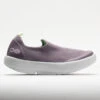 OOFOS OOmg EeZee Women's White/Mauve -Hoka Shoes Sale 631314 3