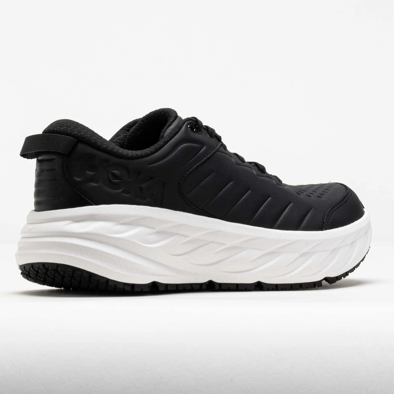 HOKA Bondi SR Men's Carbon Black/White 8 HOKA Bondi SR Men's Carbon Black/White - Image 6