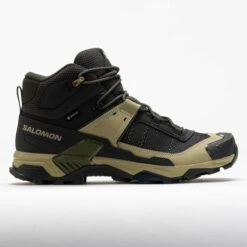 Salomon X Ultra 5 Mid GTX Men's Peat/Gray Green/Blue Nights