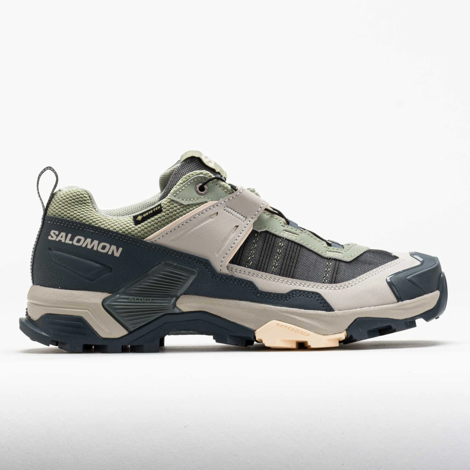 Salomon X Ultra 5 GTX Women's Seagrass/Turbulence/Tender Peach 3 Salomon X Ultra 5 GTX Women's Seagrass/Turbulence/Tender Peach