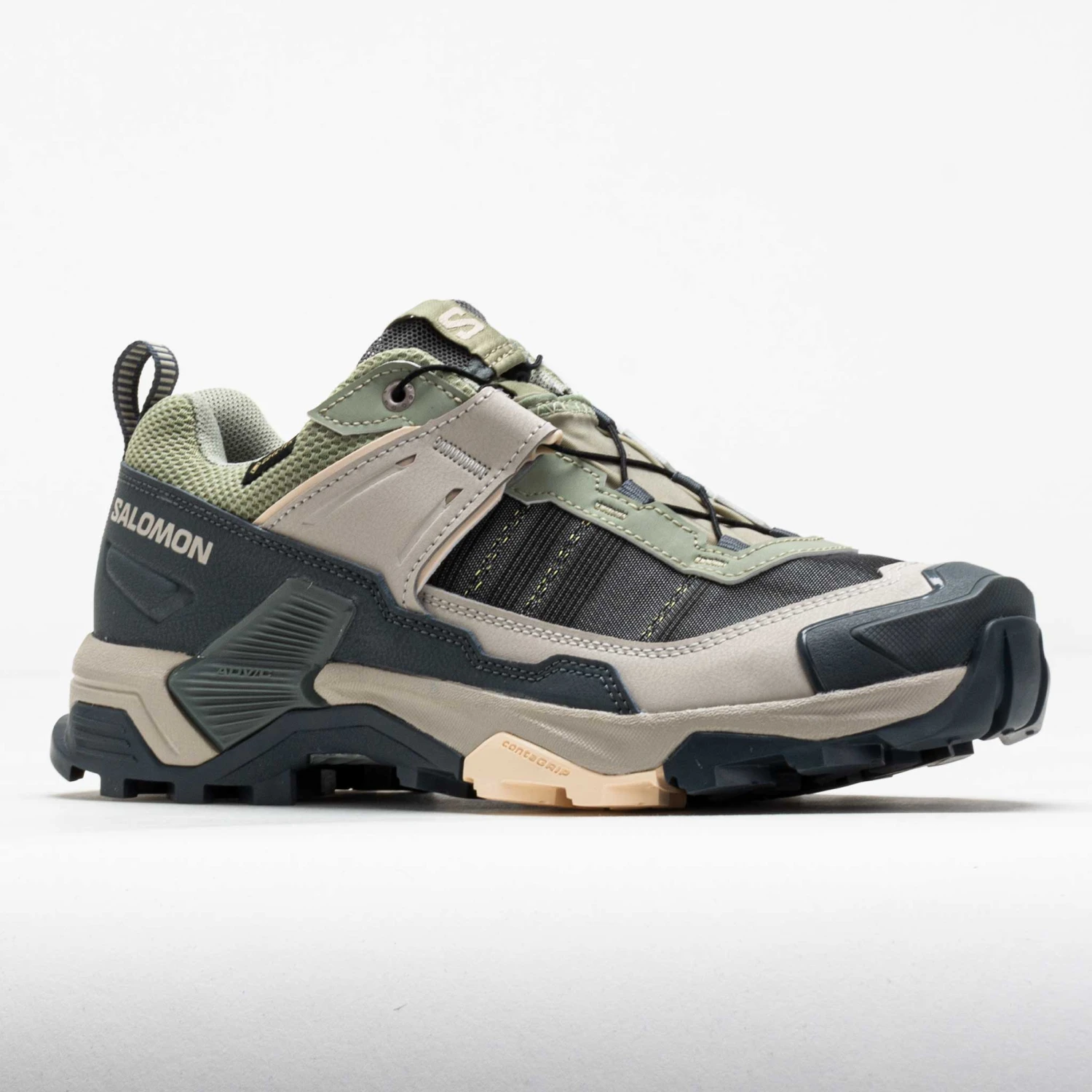 Salomon X Ultra 5 GTX Women's Seagrass/Turbulence/Tender Peach 7 Salomon X Ultra 5 GTX Women's Seagrass/Turbulence/Tender Peach - Image 5