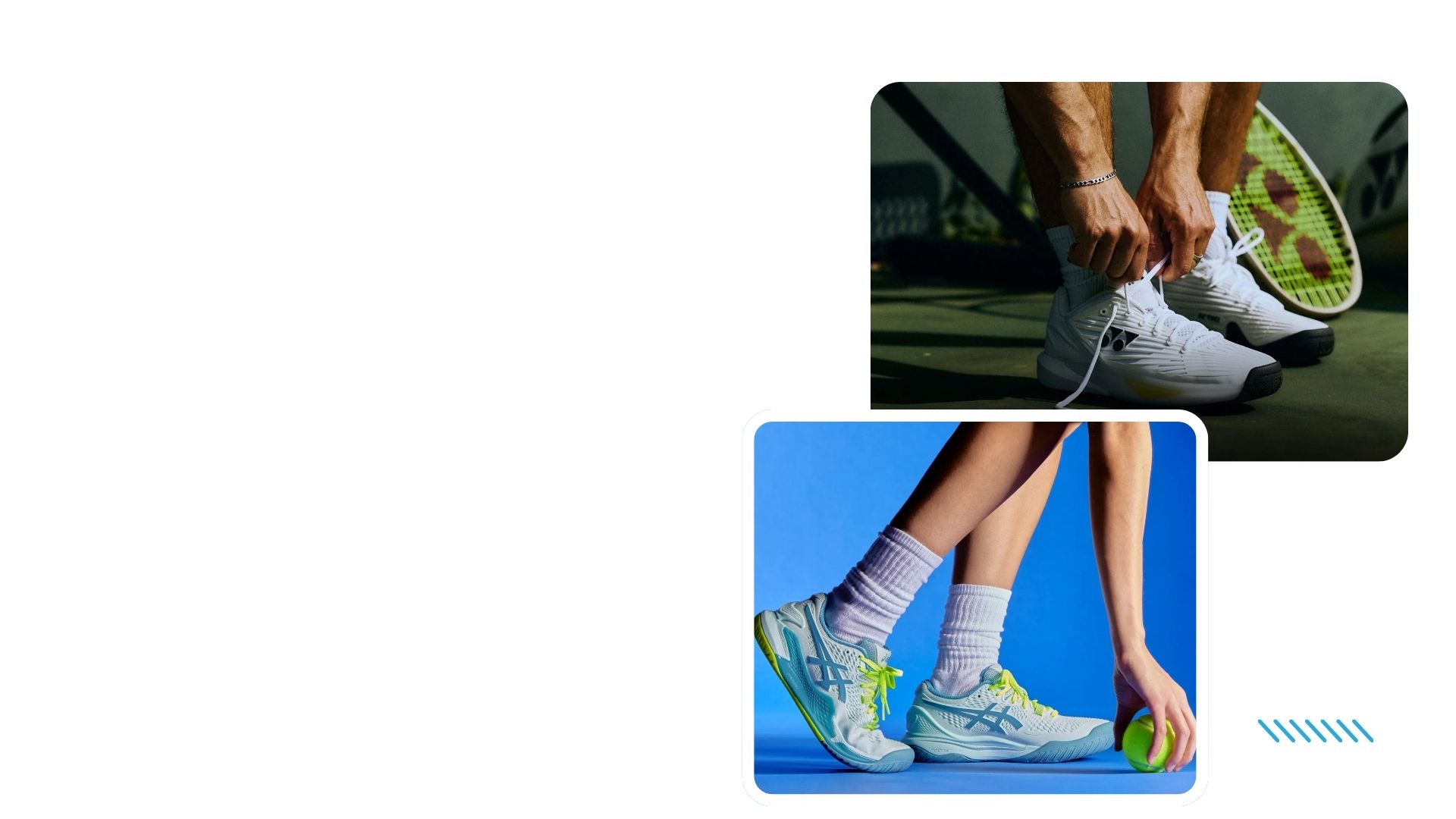 Hoka Shoes Sale -Hoka Shoes Sale Blue and White Modern Footwear Pitch Deck Presentation